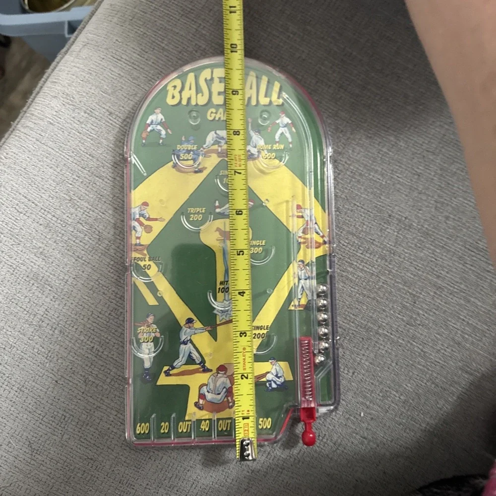 SCHYLLING HOME RUN! BASEBALL CLASSIC PINBALL GAME HANDHELD 2006 10